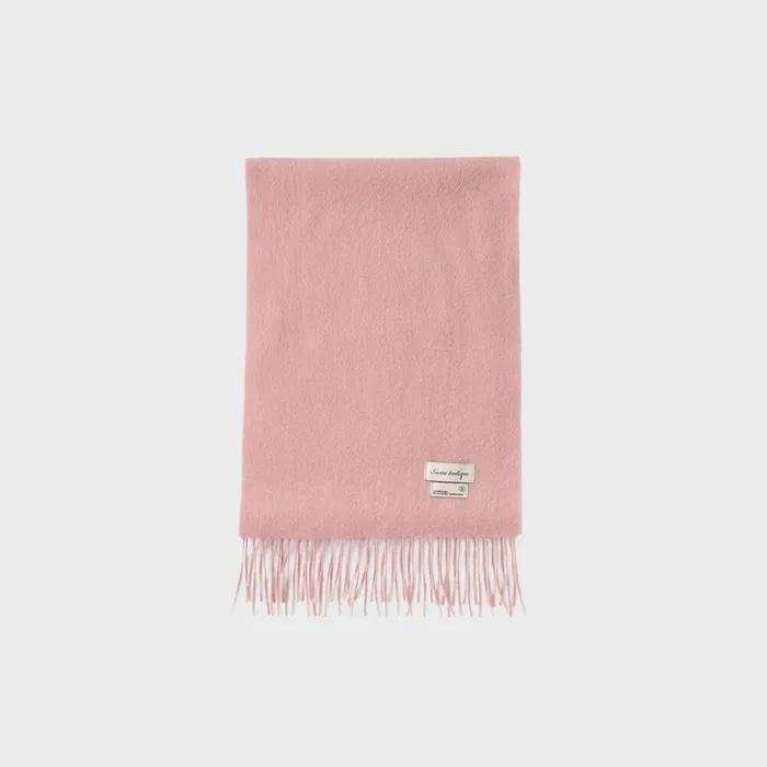 Cashmere 100 Muffler (Pink)