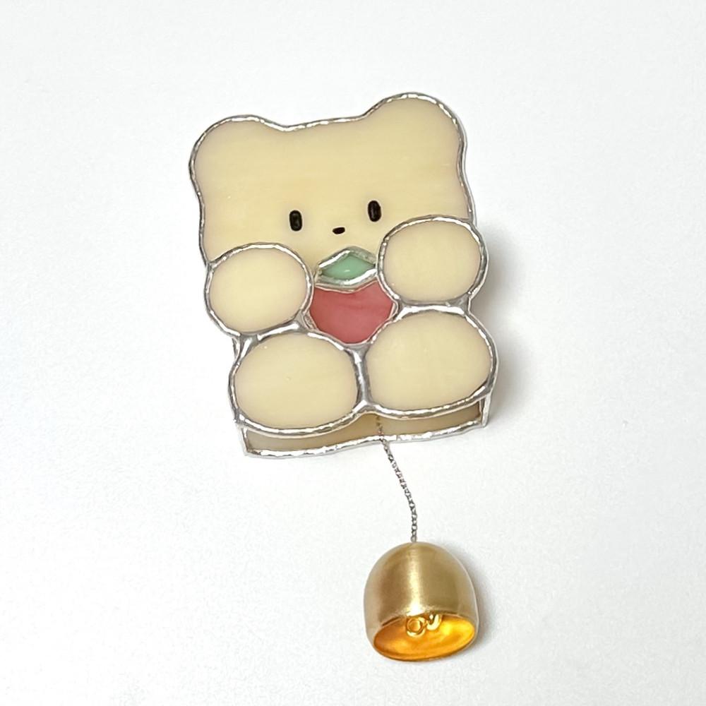 곰돌이 도어벨 카페개업선물 현관문종 개업축하