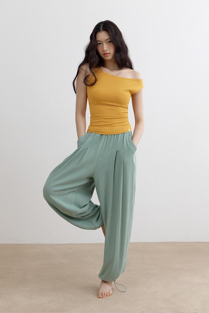 Flutter Band Pants (Mint)