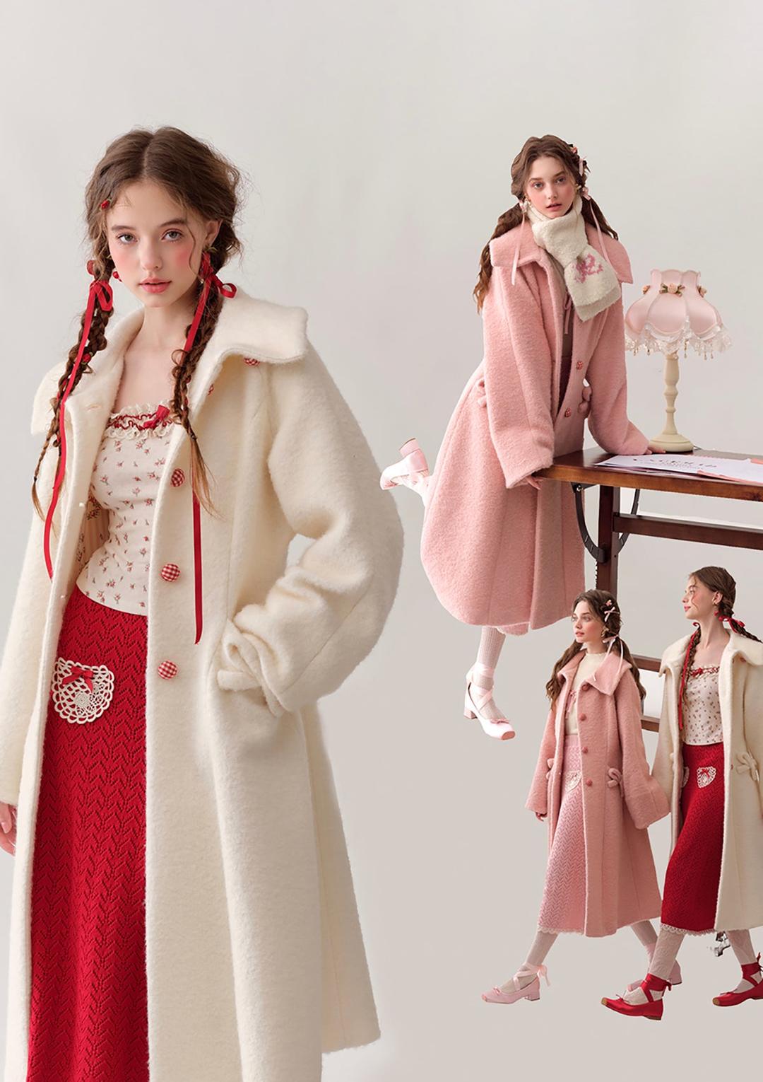 Strawberry Senior Alumnael Coat - Pink / S