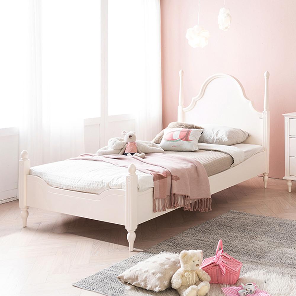 안데르센 안젤리나 키즈 어린이 원목 공주침대 프레임 SS