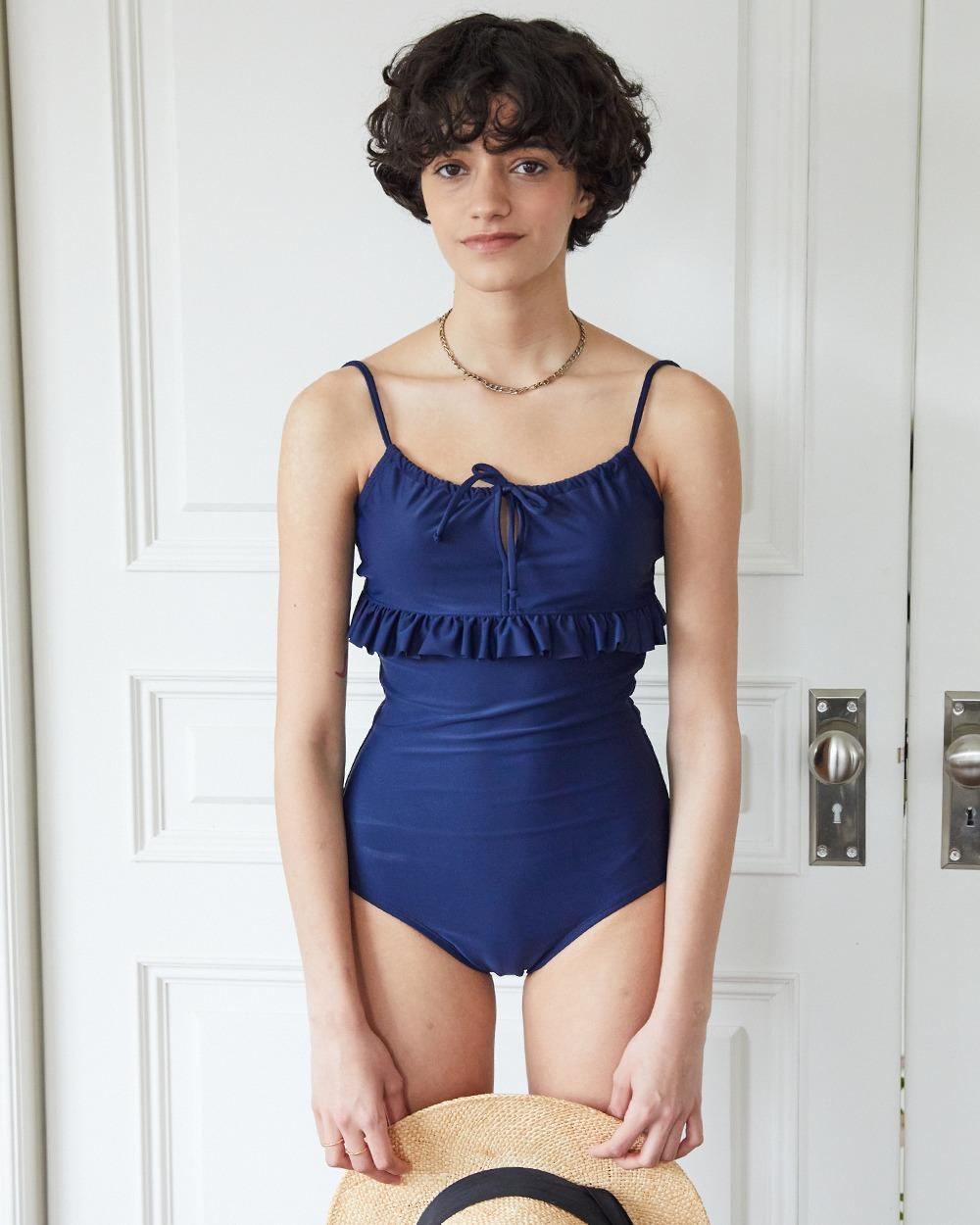 Chic Navy Swim 시크 네이비 스윔