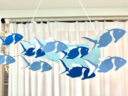 물고기떼 모빌