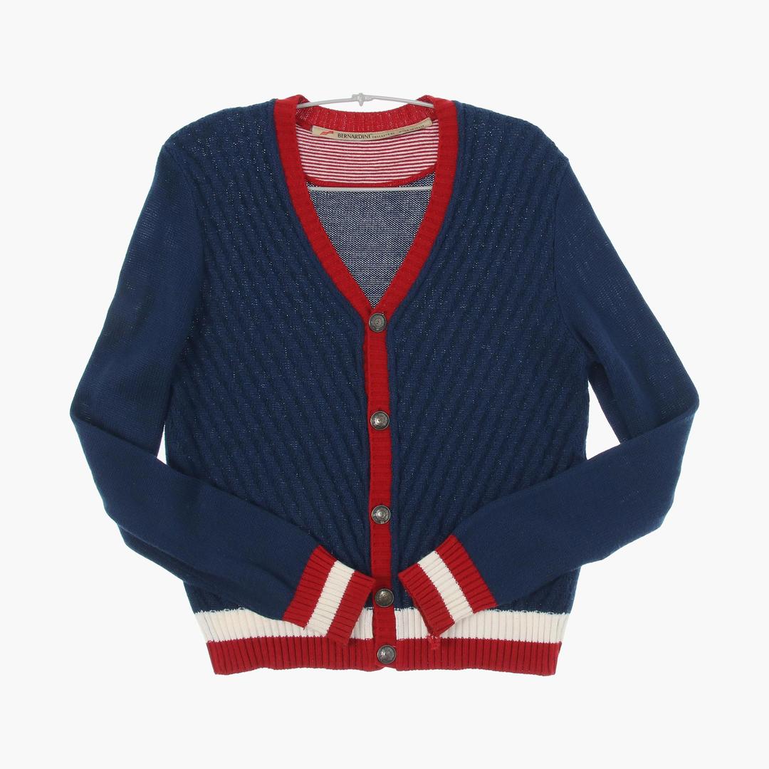 베르나르디니 코튼 가디건 베이직 니트/스웨터 남자 FREE