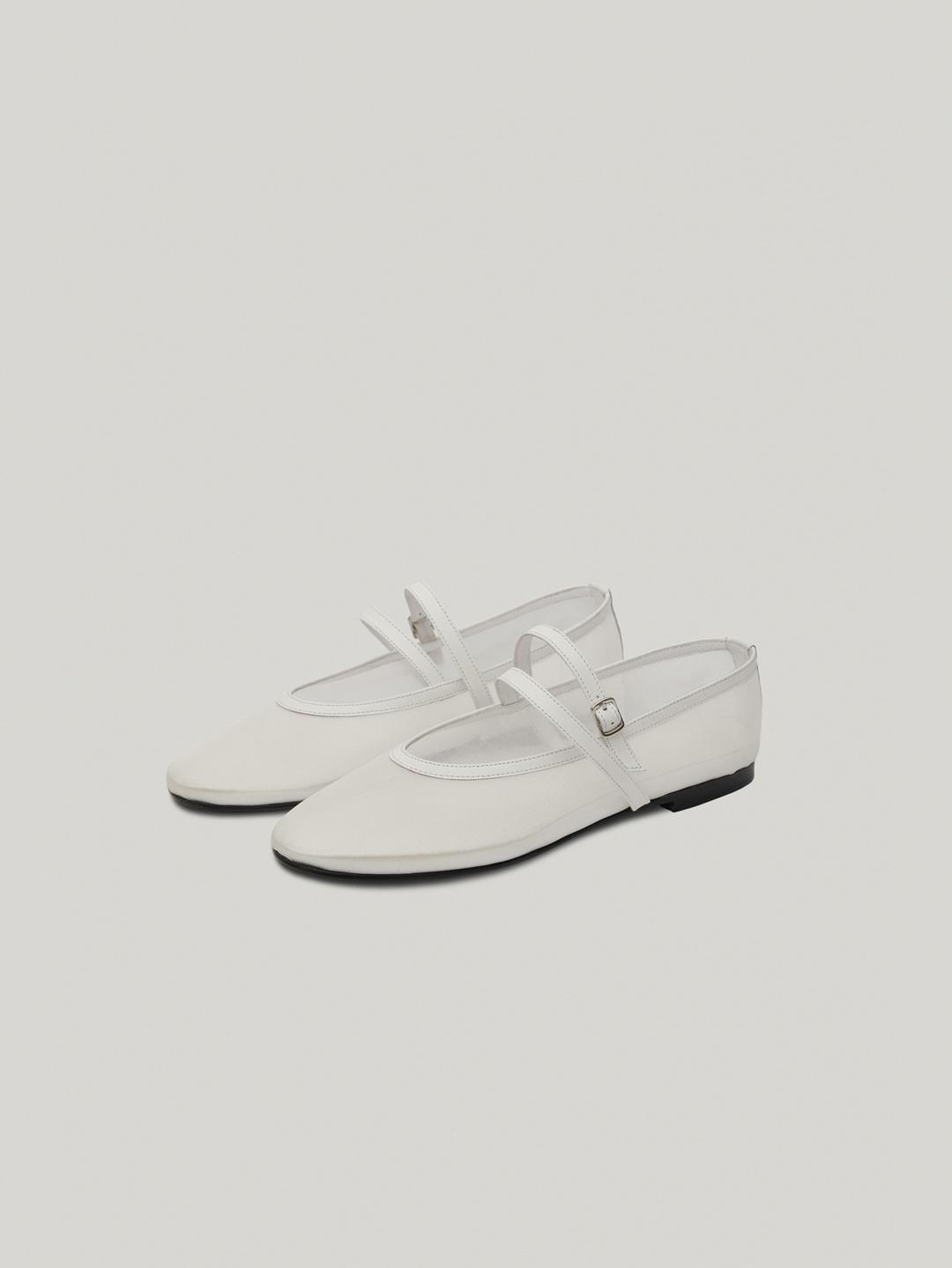 DOUBLE STRAP MESH FLAT (MESH WHITE)
