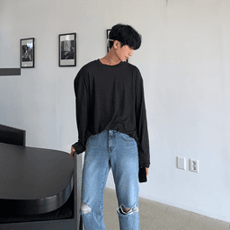 유얼 쿨링 린넨 긴팔티셔츠 (10color)