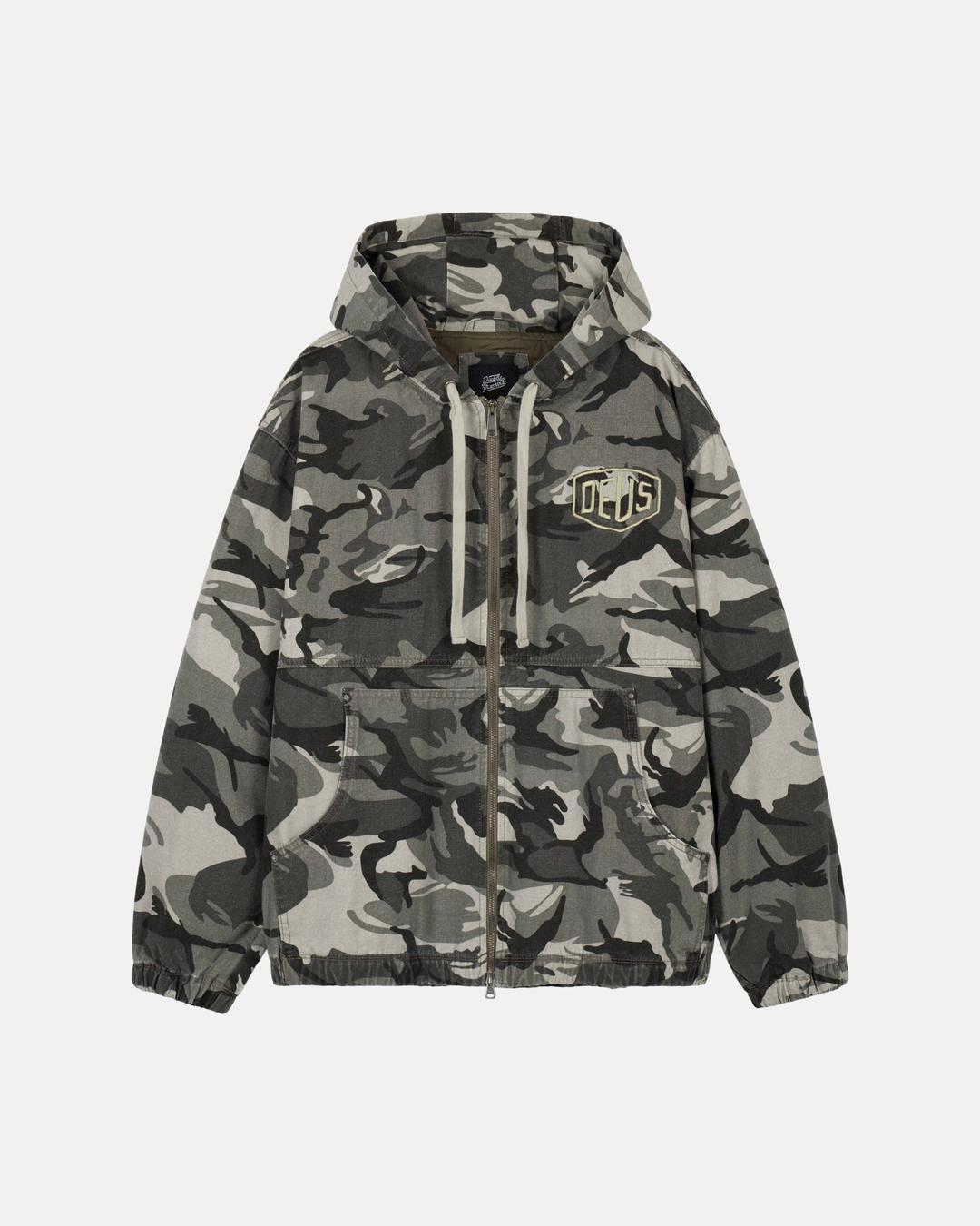 Address Carpenter Hoodie Camo Jacket_Camo