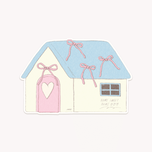 [아리] 모양엽서 - Always in a dream (집)