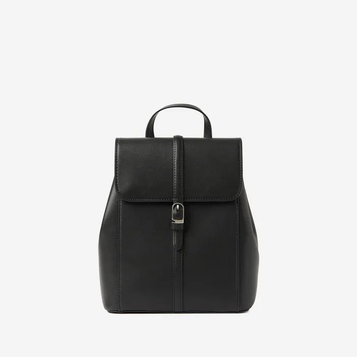 미녹 델리아 여성백팩 여자 직장인 여대생 소가죽 캔버스 백팩