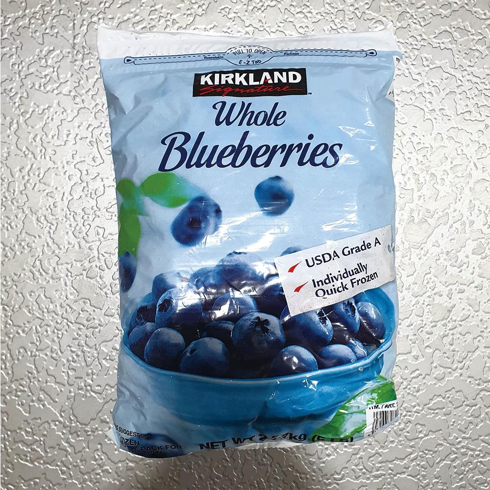 [아이스박스+보냉포장]코스트코 커클랜드 시그니춰 냉동 블루베리 2.27kg