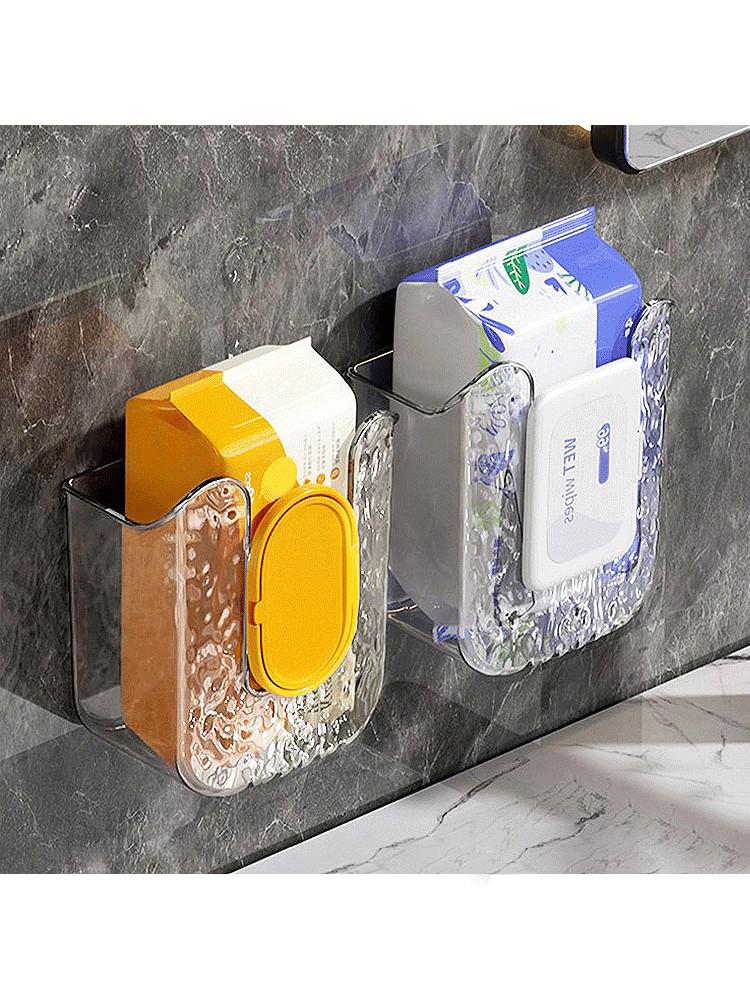 무타공 부착식 물티슈 케이스 1+1 구성