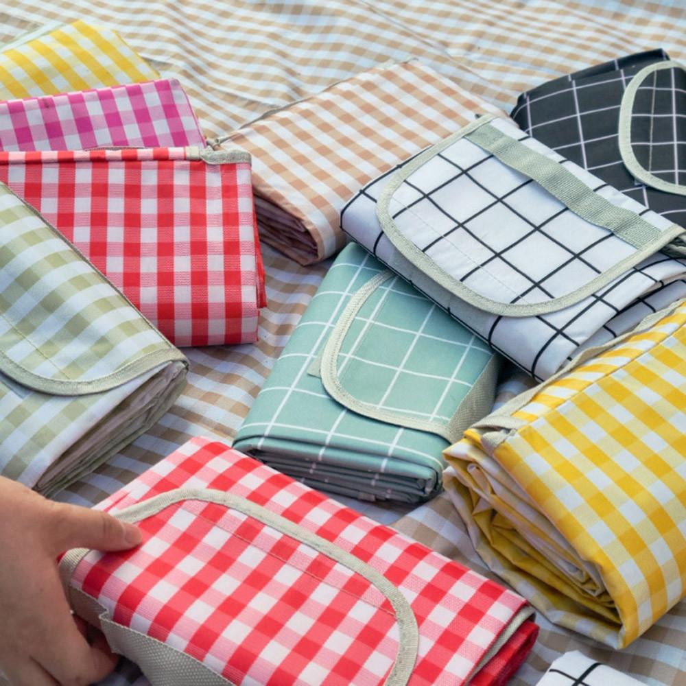 피크닉 매트 방수 미니 야외 체크 돗자리