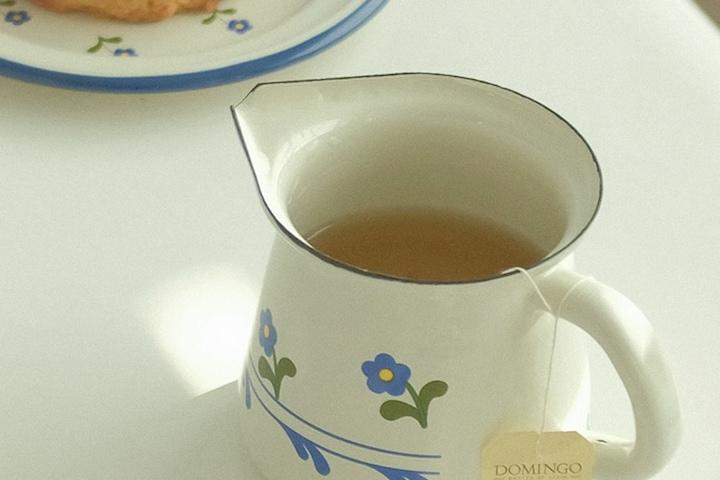 밀크저그 빈티지플라워