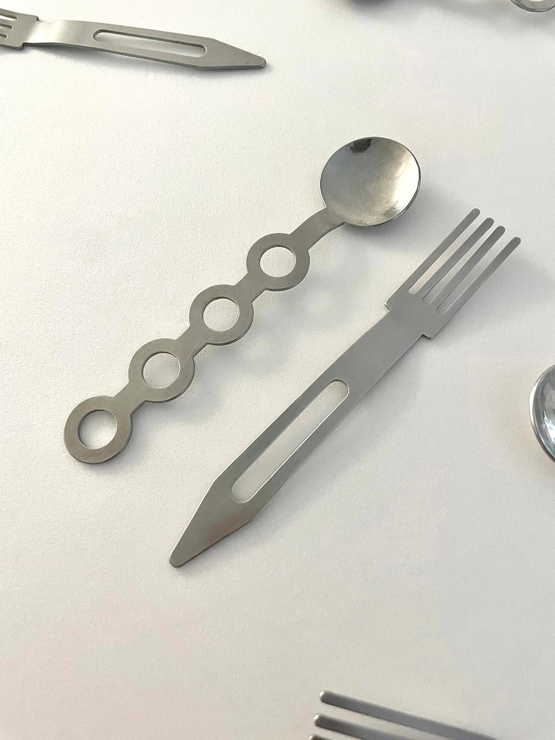 So Eul Craft - 우주여행 디저트 커트러리 (2 Options)