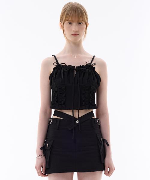 아리(ARI)  GAGA RIBBON BUSTIER / BLACK - 사이즈 & 후기 | 무신사