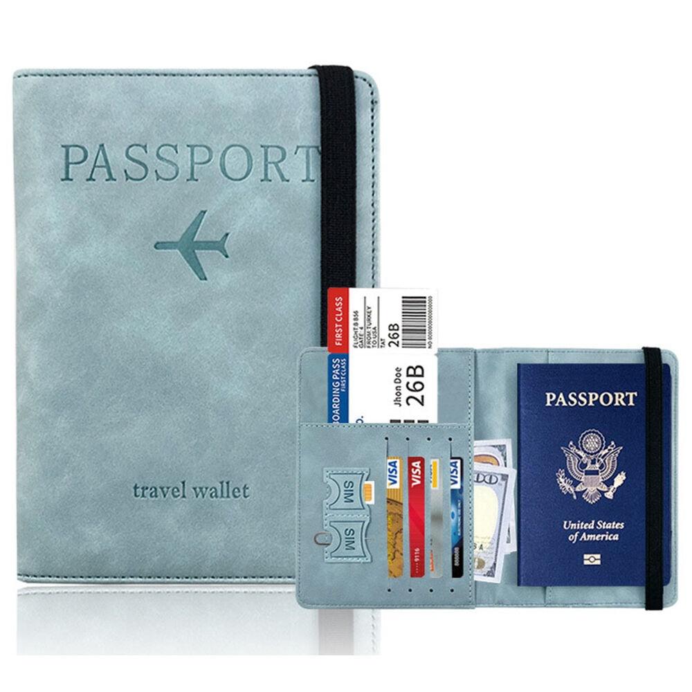 비진 멀티포켓 RFID 스키밍 차단 여권지갑