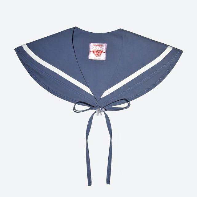 SAILOR PENDANT COLLAR_[WHITE/NAVY]