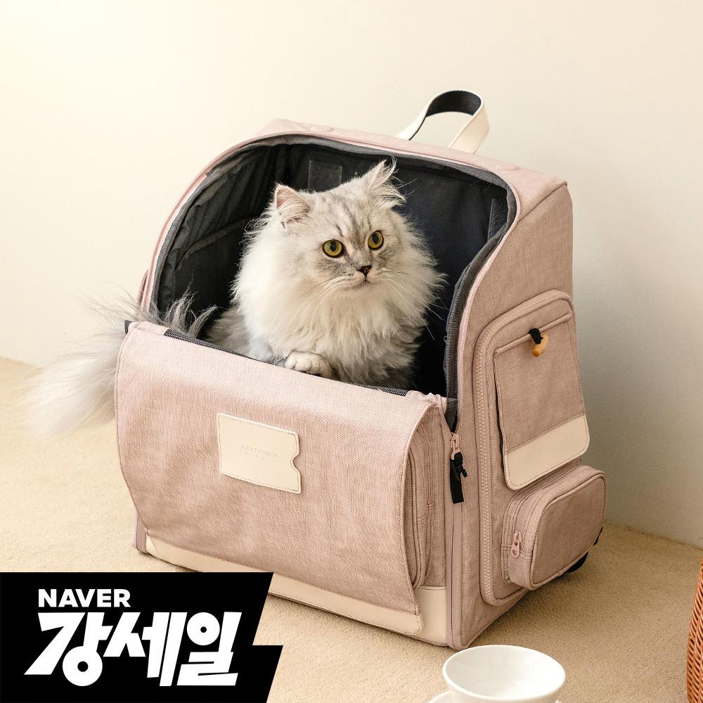 구루구루 위고백 강아지 고양이 이동가방 애견 반려견 소형견 펫 캣 방수 백팩 이동장 산책가방