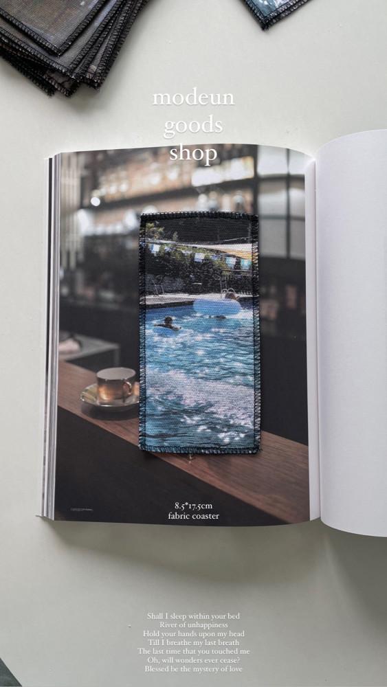 Fabric coaster 윤슬 패브릭 코스터 type2