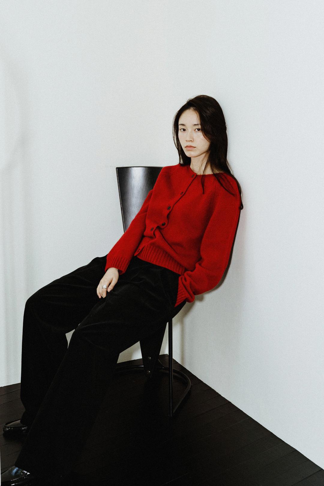 34640_Lambs wool round-neck cardigan [ New Season / 10% DC ] 31일 PM 5 마감