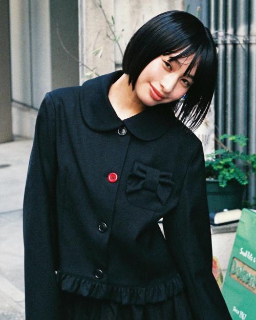 PETER PAN COLLAR RIBBON JACKET_BLACK