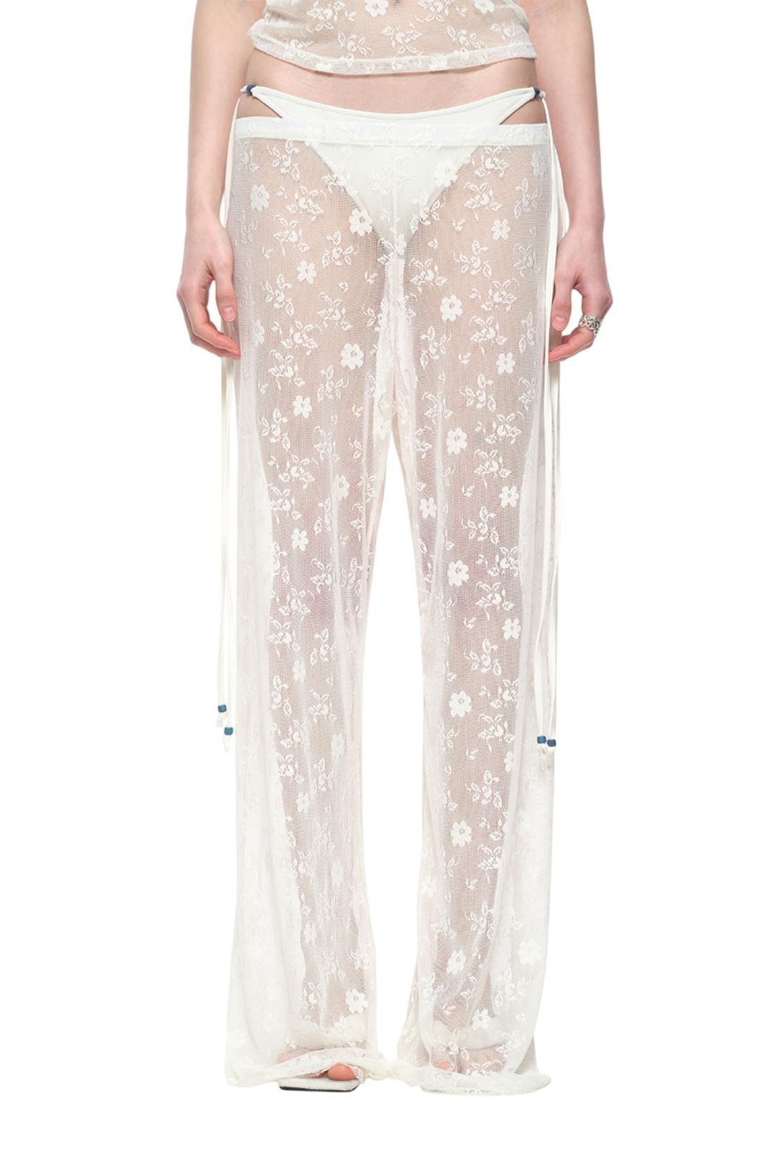 CROCHET VIBE PANTS (IVORY)