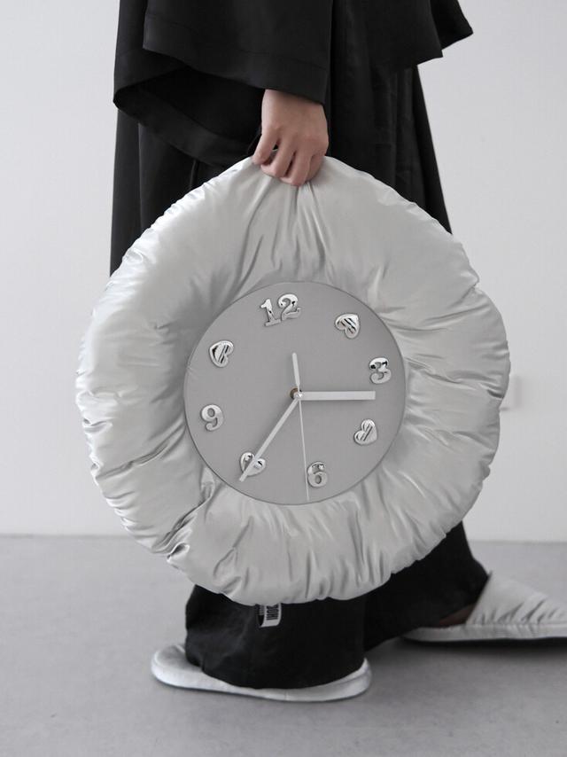 Souffle Clock(수플레무소음벽시계) _ 2color