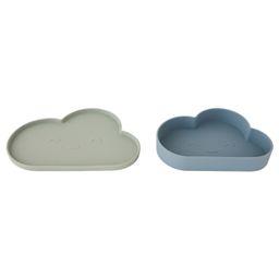 Chloe Cloud 접시와 그릇 세트 Tourmaline/Pale Mint