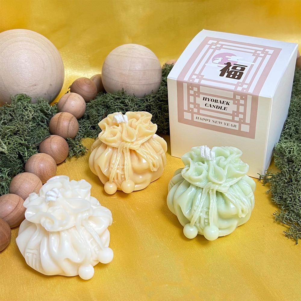 [효백] 2024 신년 복주머니 캔들