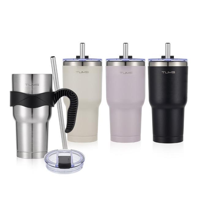 [앵콜특가]텀스 더 뉴 메가 진공 스텐텀블러 900ml