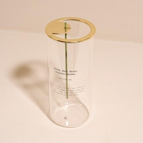 샌디 소일 글래스 인센스 유리 홀더