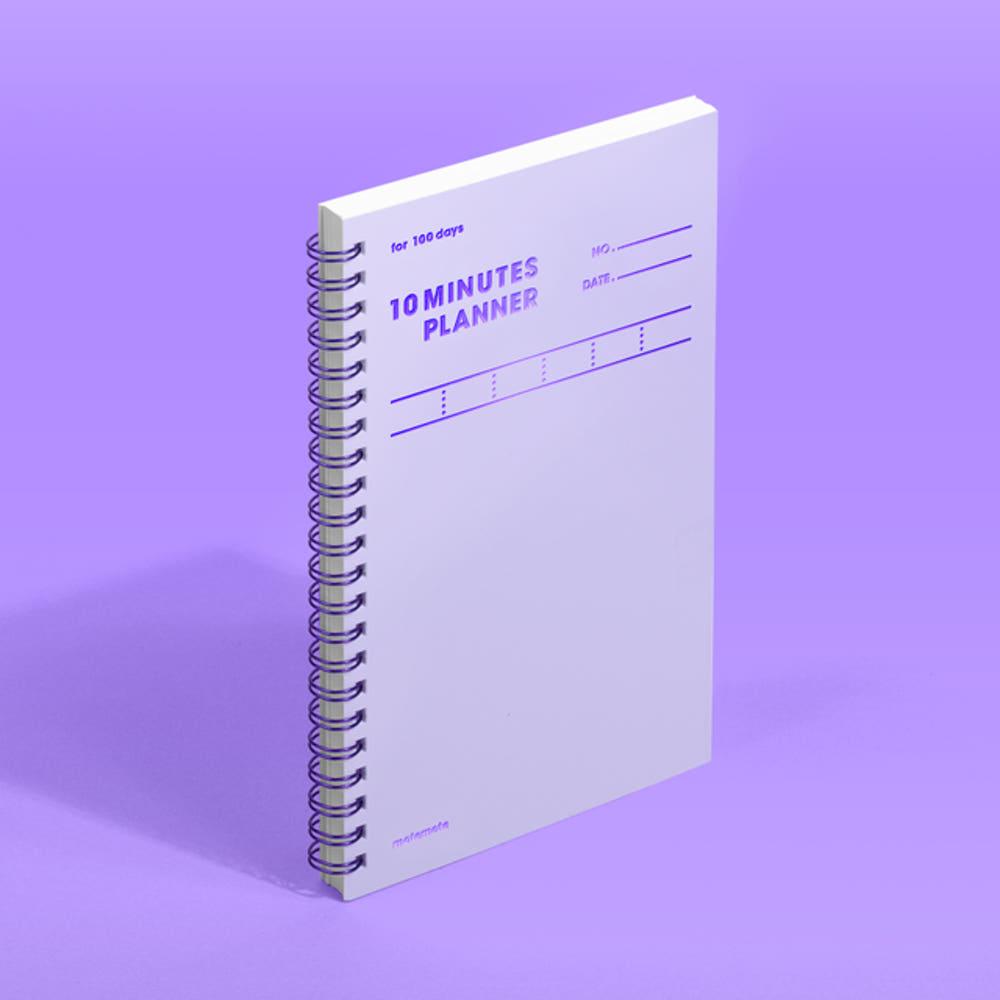 [모트모트] [텐미닛] 100일 플래너 - 바이올렛 1EA