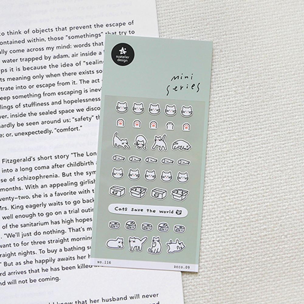 슈아뜰리에 미니시리즈 스티커 116 deco.09