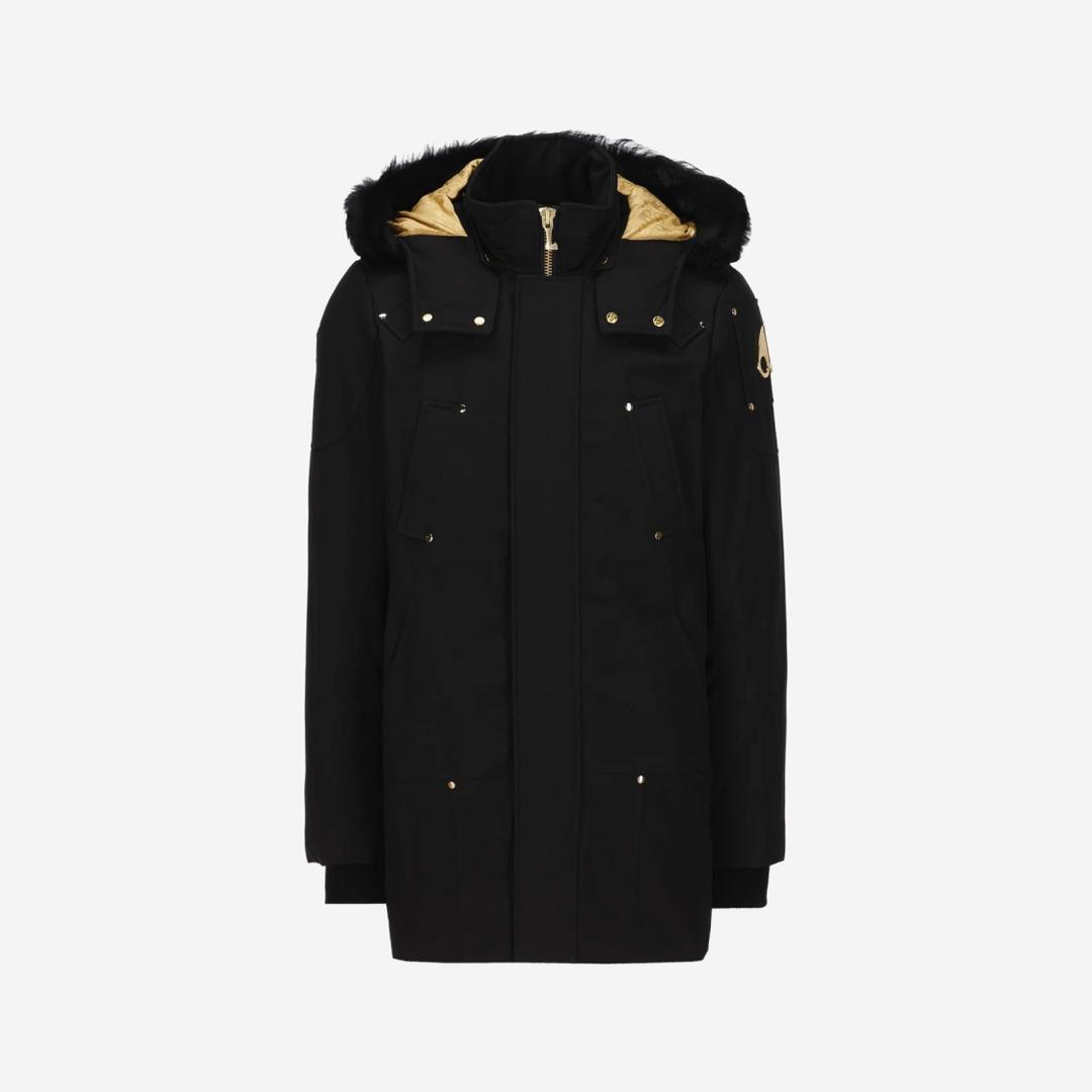 Moose Knuckles Gold Stirling Parka Neoshear Black