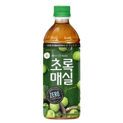 웅진식품 초록매실 제로 500ml (24개)