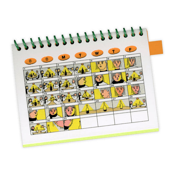 [2차 재입고] Endless 21th Century Calendar