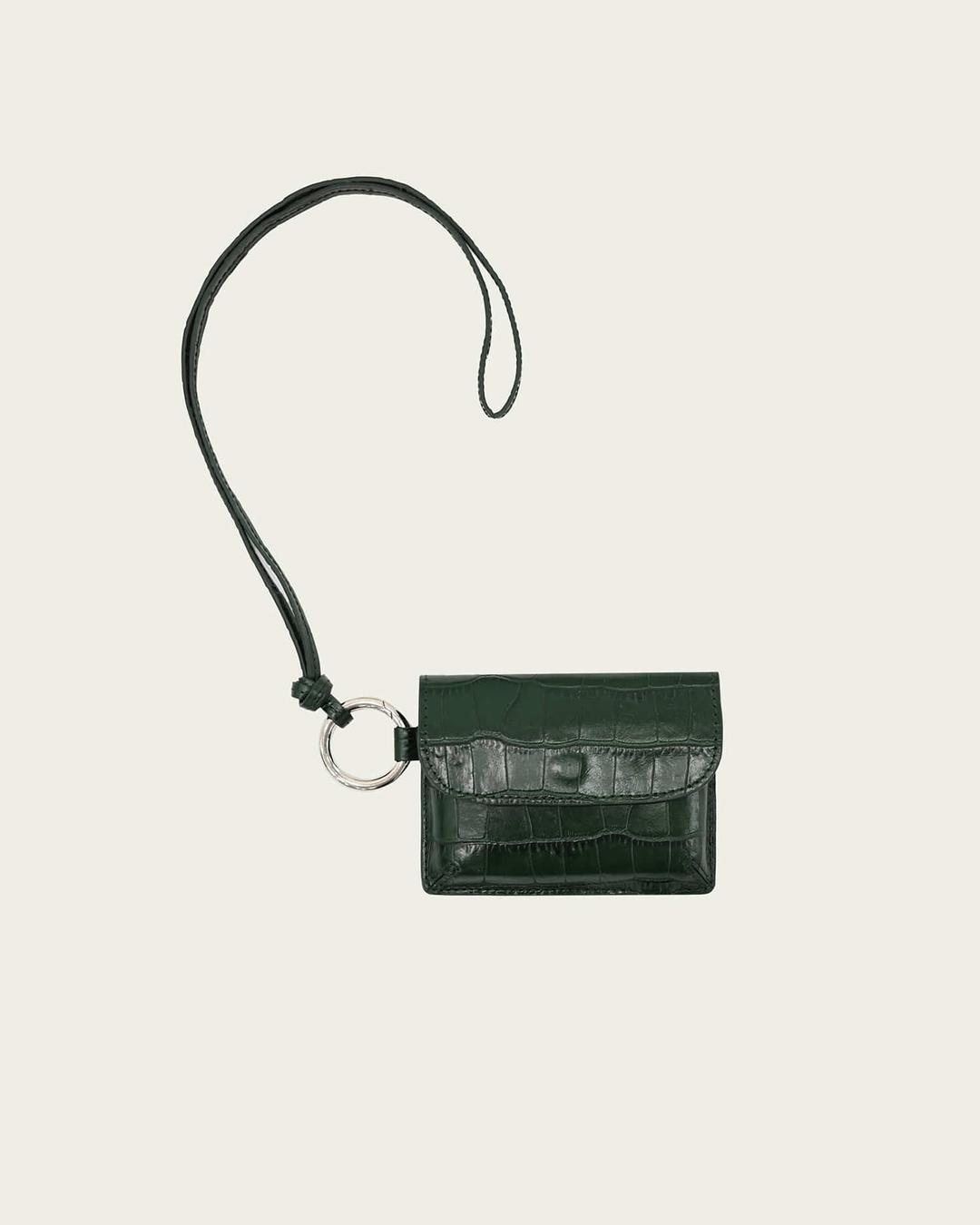 Lucy Card Wallet - Green