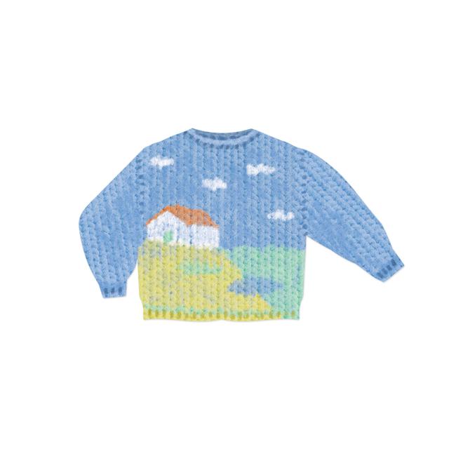Sweater Masking Seal Sticker [Sweater House]