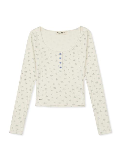 Flower Button T