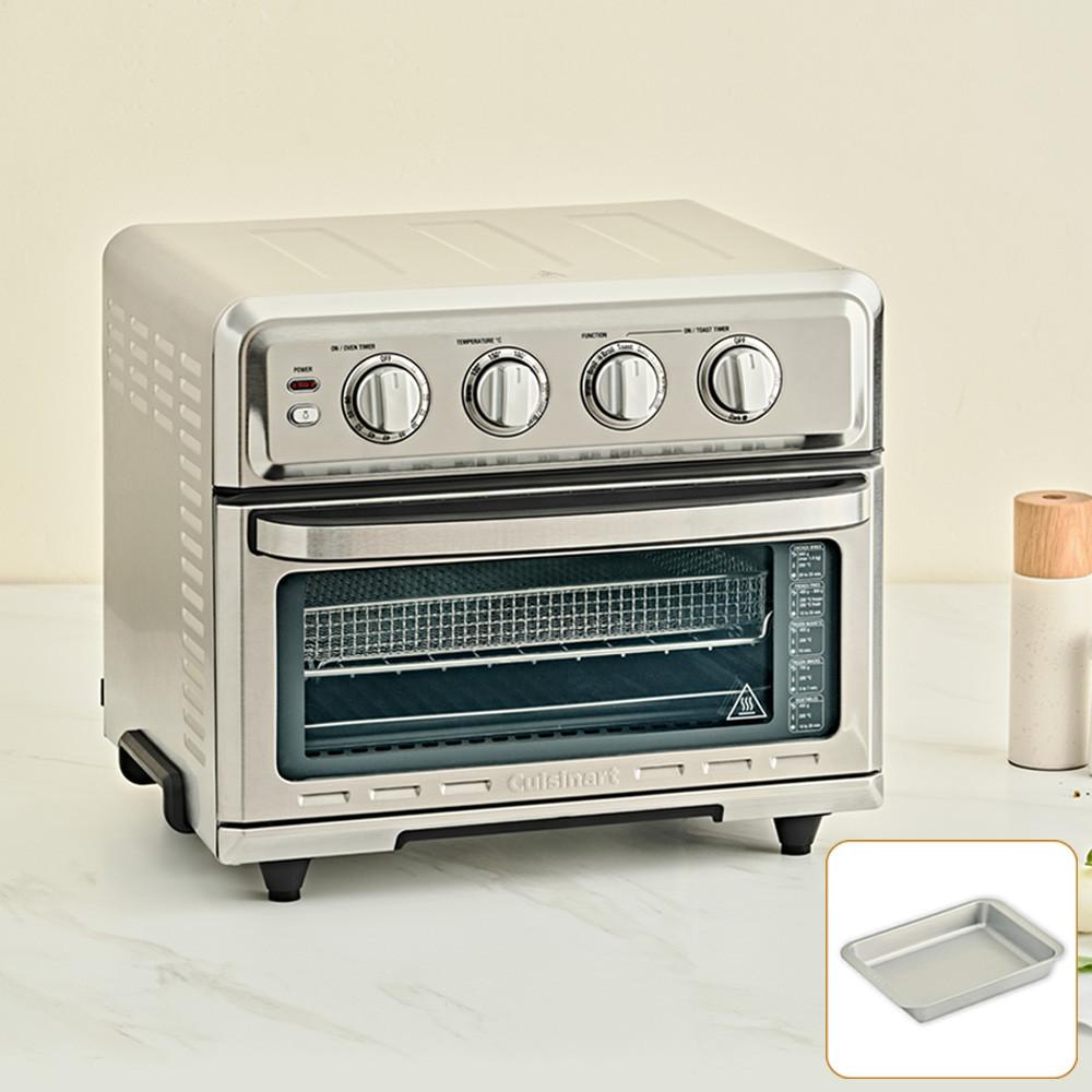 쿠폰가 239.000 [TOA-70KR]+베이킹팬 / 쿠진아트 에어프라이어 그릴 오븐(17L)