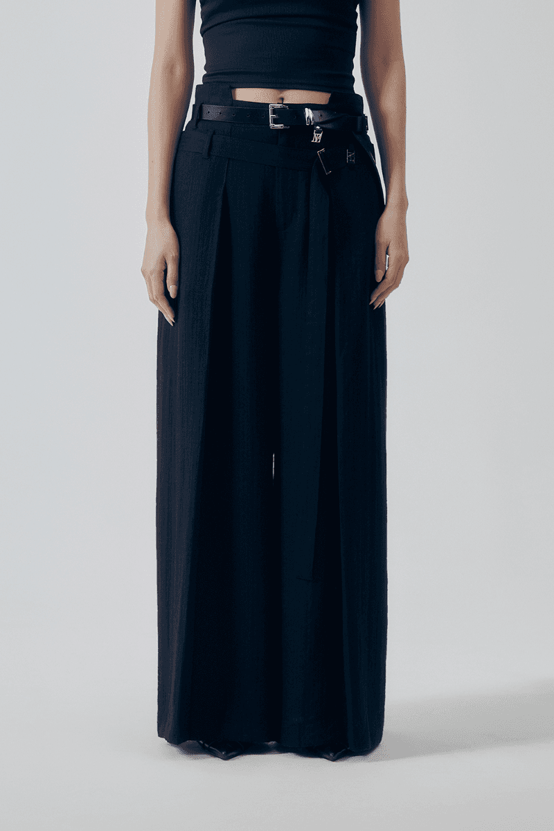 4/21 OPEN) Serene Soft Light Touch Pants [ Black ]