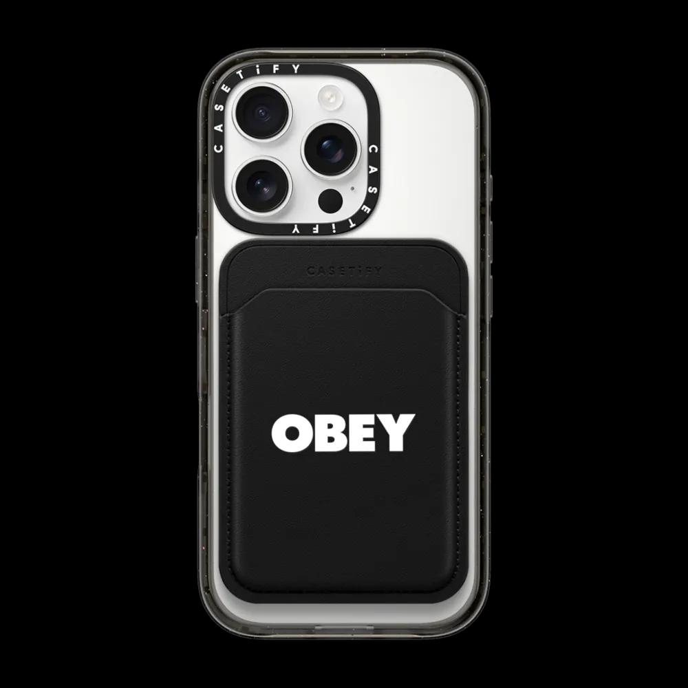OBEY Icon Snappy Leather Wallet