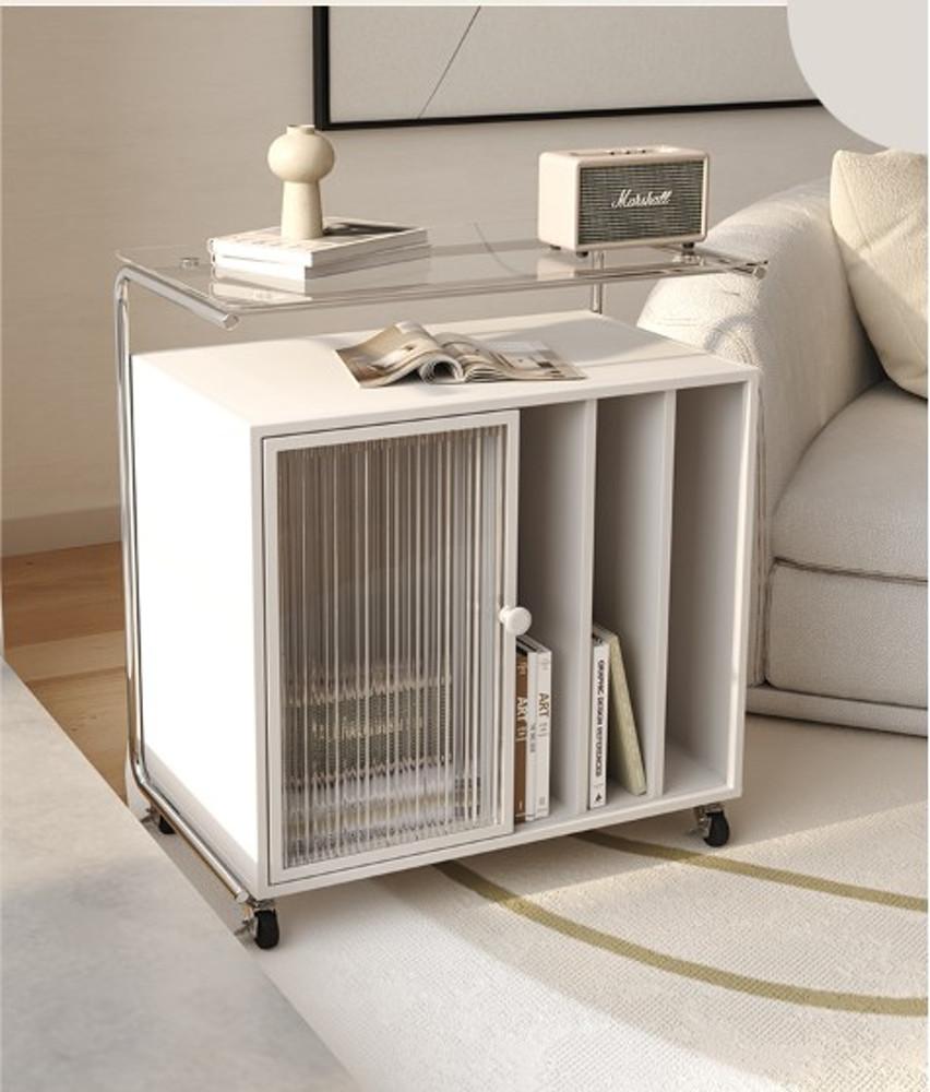 헤이유드 모던 심플 우드 선반 북트롤리 북트레이 바퀴달린 책꽂이 북카트 협탁