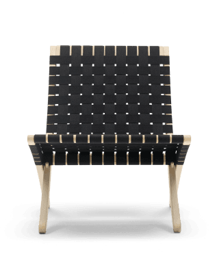 MG501 쿠바 체어 / 오크 & 솝 마감 / 블랙 웨빙, CARL HANSEN & SON