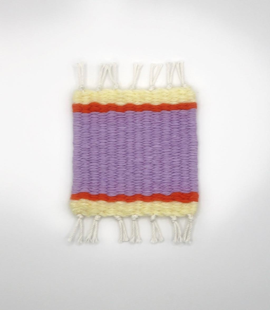 컵받침 위빙티코스터 컵받침대 홈카페 소품 패브릭 오브제 잔의 쉼터 나이트 크루징 110