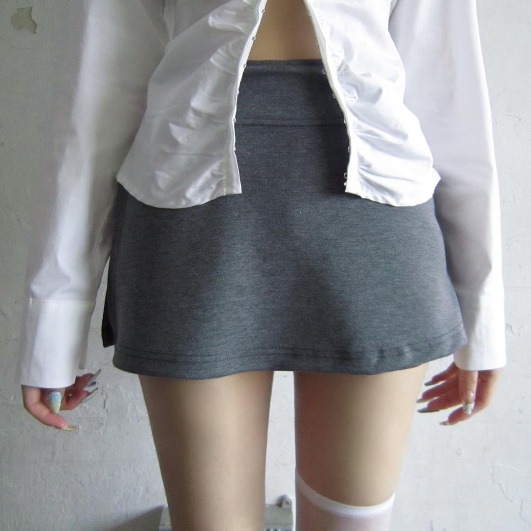 Mini skirt pants