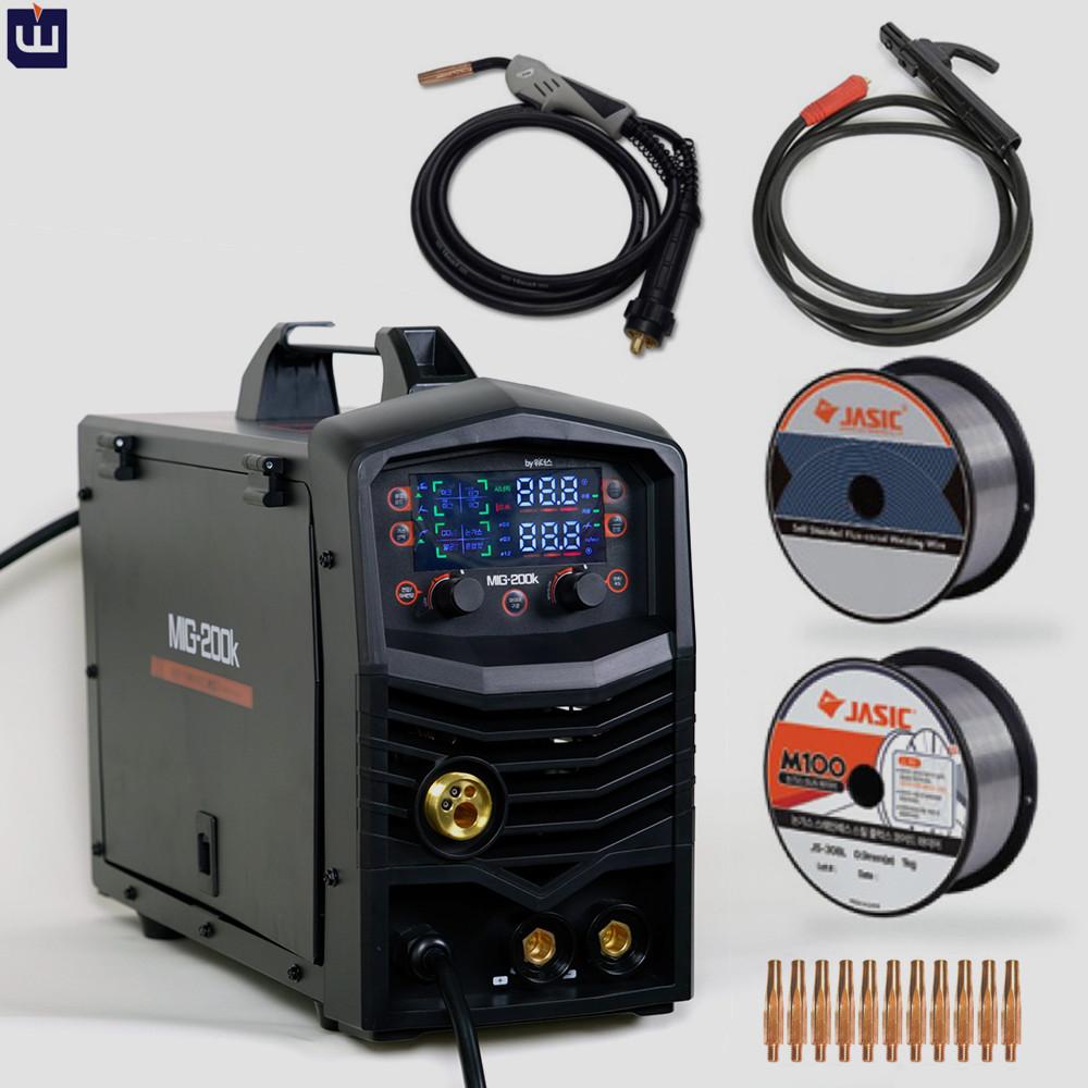 위더스 너무쉽다 논가스용접기 미그200K 미그 아크 알곤 CO2 플라즈마