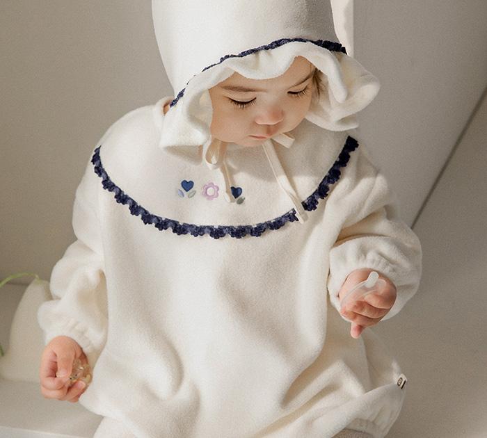 엔젤라 플리스 기모 바디슈트