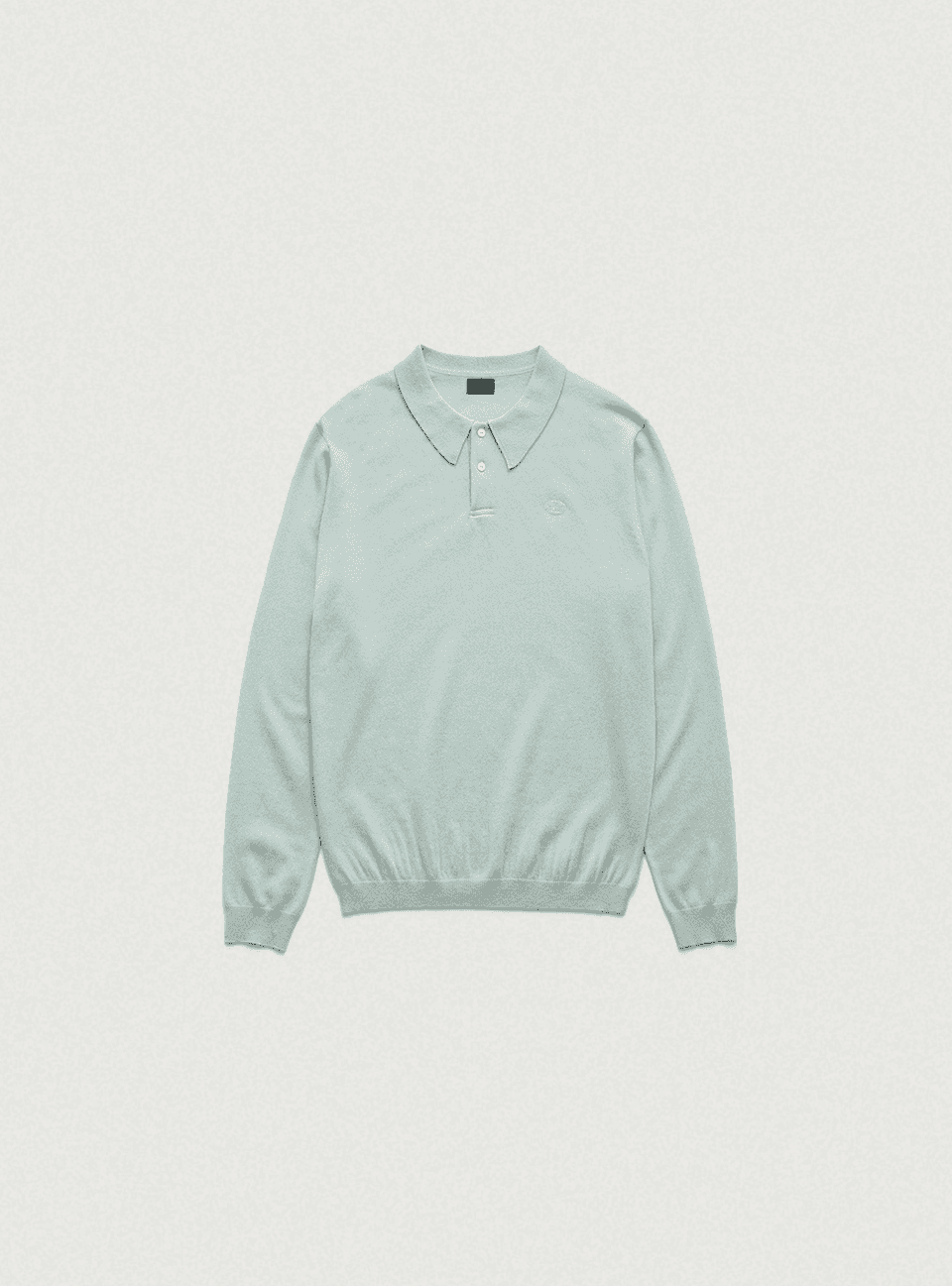 Oversized Cashmere Wimblyn Knit Polo Shirt_Mint [9월 말 순차 배송]