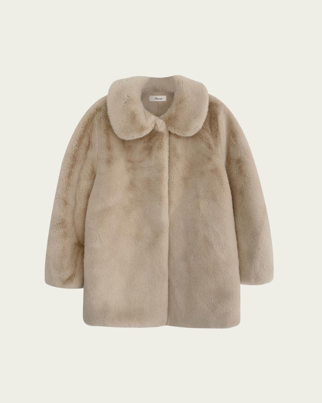 Edit Fur Coat - Beige